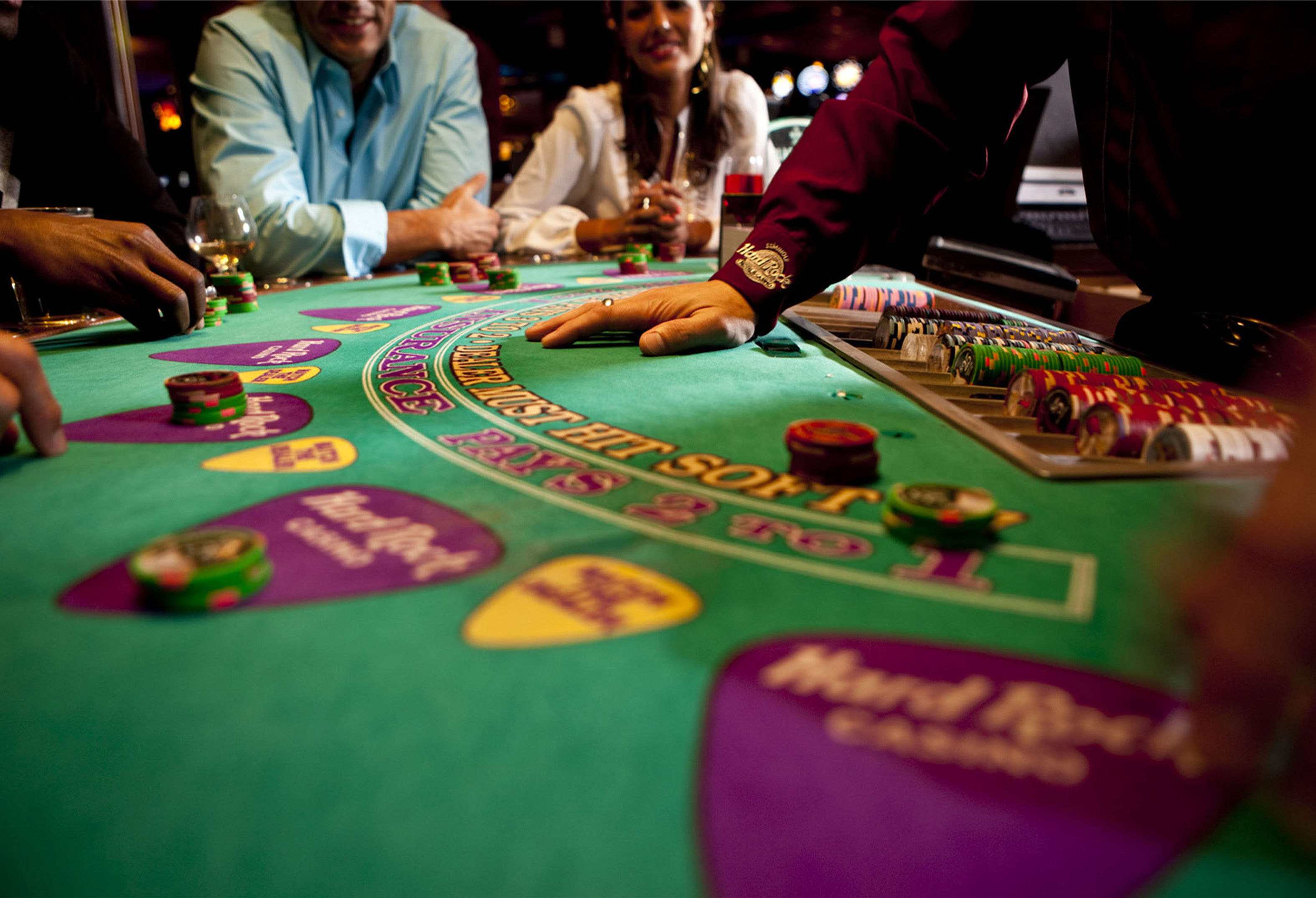 Casino Development: image of poker table