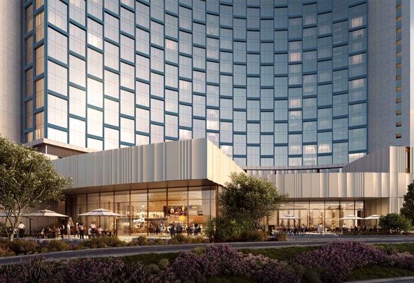 Hard Rock Hotel & Casino Athens Exterior Patio Shot
