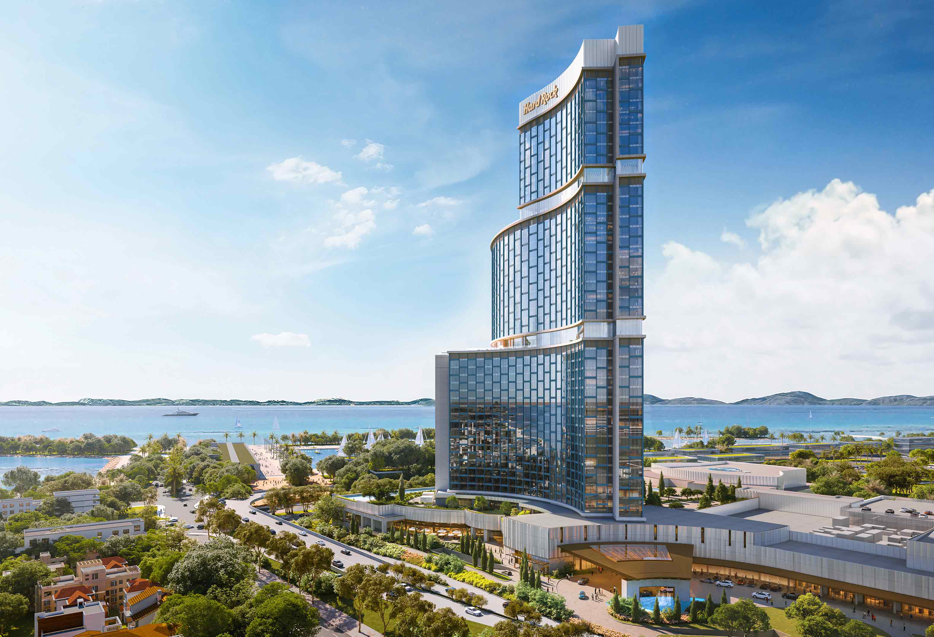 Hard Rock Hotel & Casino Athens rendering