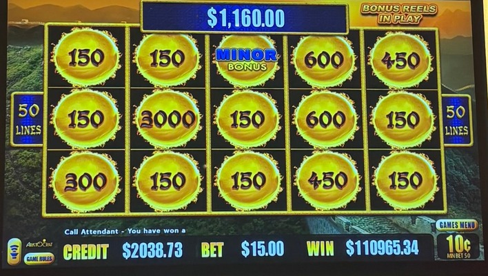 a dragon link jackpot winning