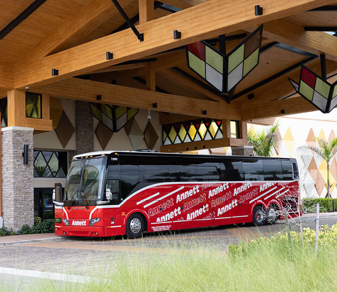Annett Bus at Seminole Brighton Bay Hotel & Casino