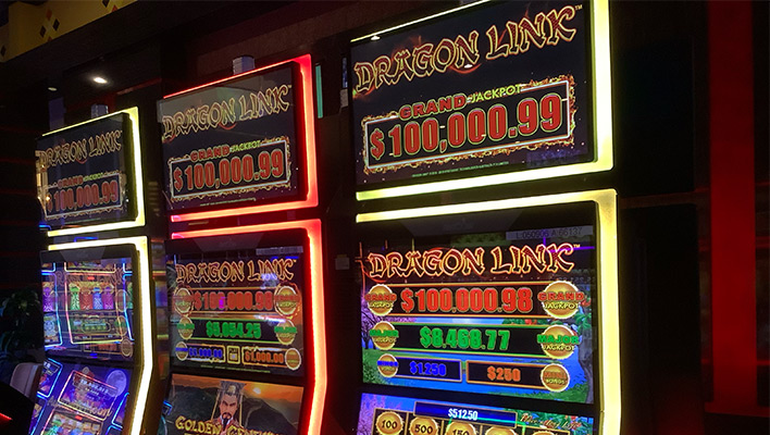 Dragon Link Jackpot of over $100,000