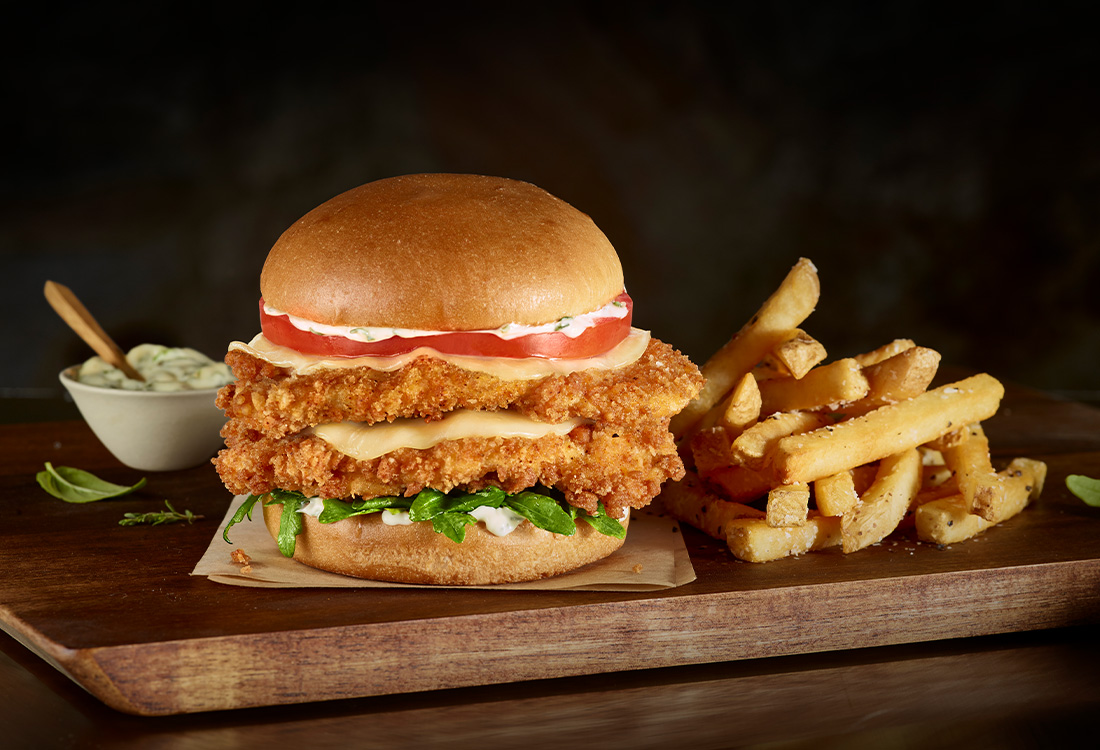 Messi Chicken Burger