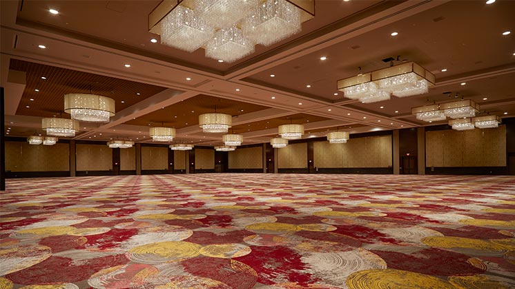 Seminole Ballroom with no furniture at Seminole Hard Rock Hollywood