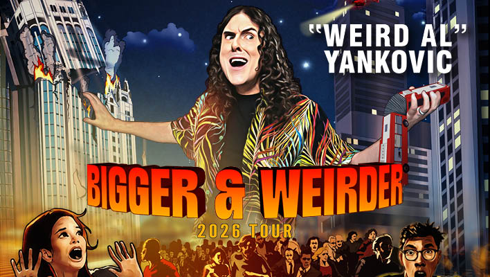 Weird Al’s ‘Bigger & Weirder 2026 Tour’ at Seminole Hard Rock Hollywood ...