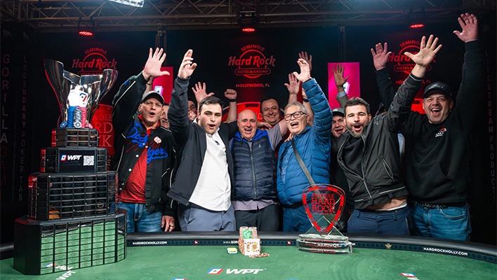 Lucky Hearts Poker Open winners at Seminole Hard Rock Hollywood