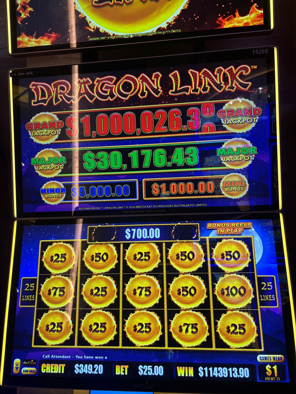 $1.1 Million Jackpot at Seminole Hard Rock Hotel & Casino Hollywood