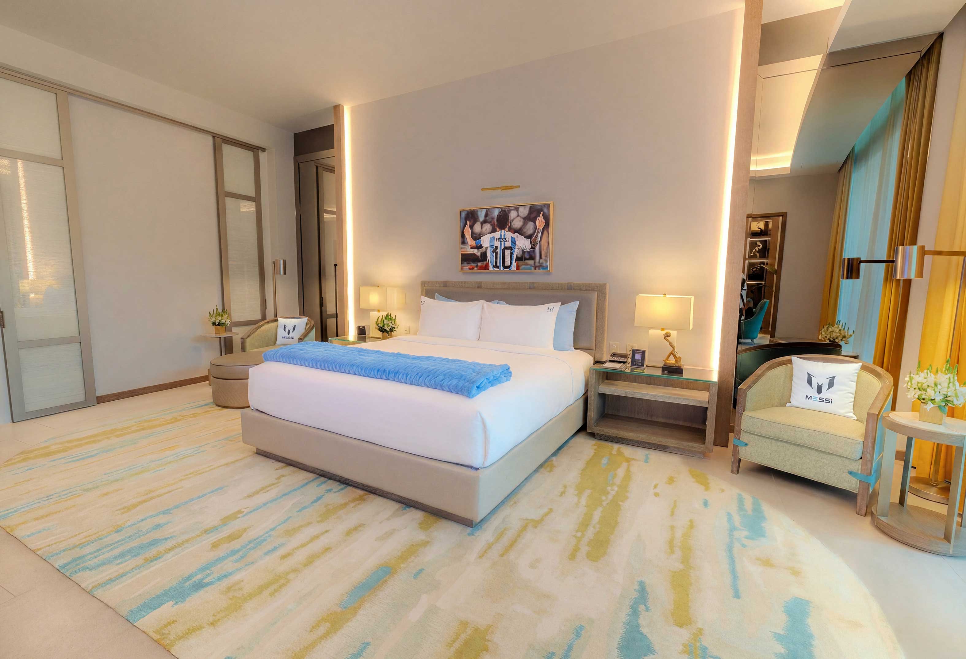 Messi Legendary Suite bedroom interior