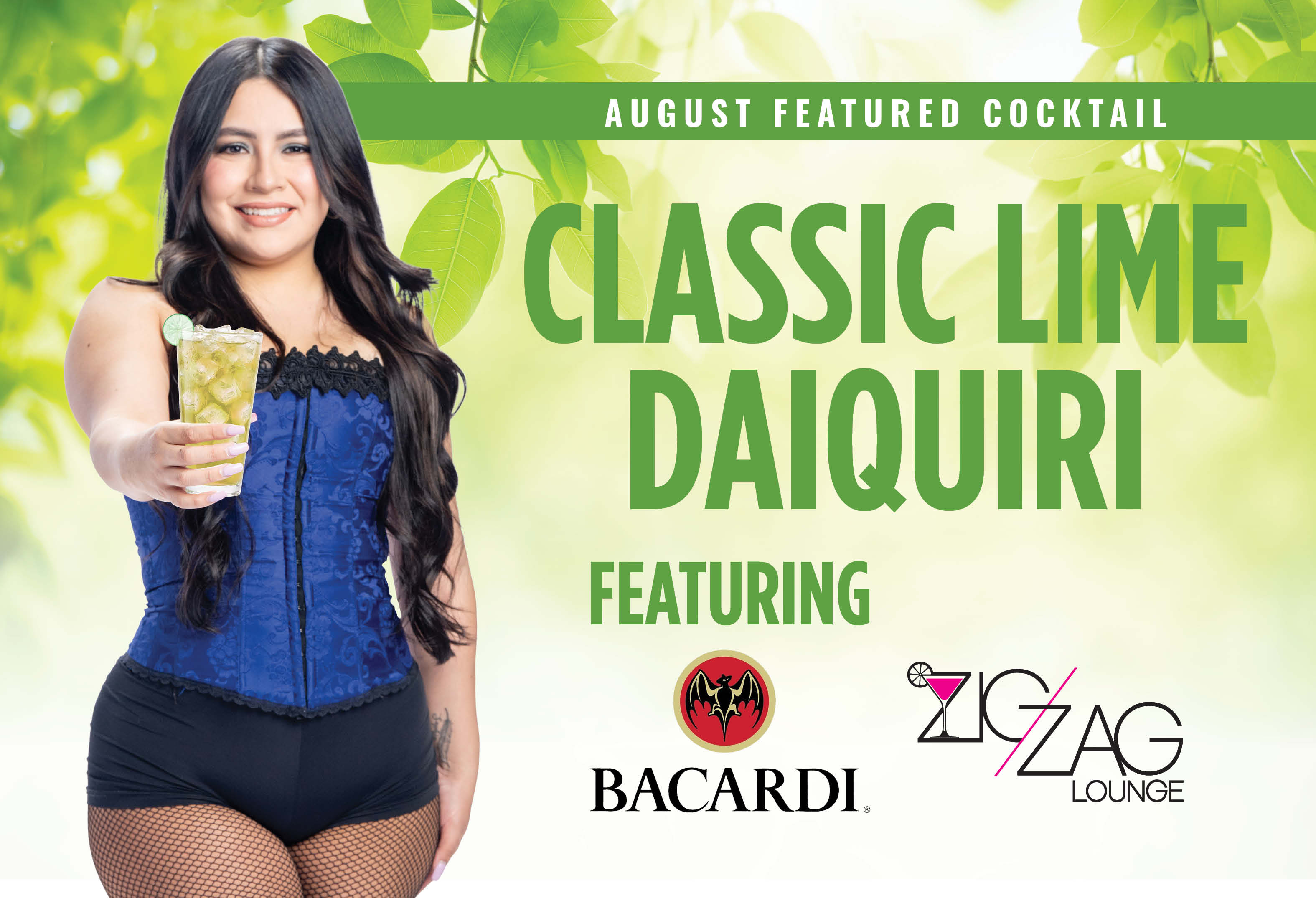 June Featured Cocktail Summer Splash Featuring Absolut. Vodka at ZigZag Lounge