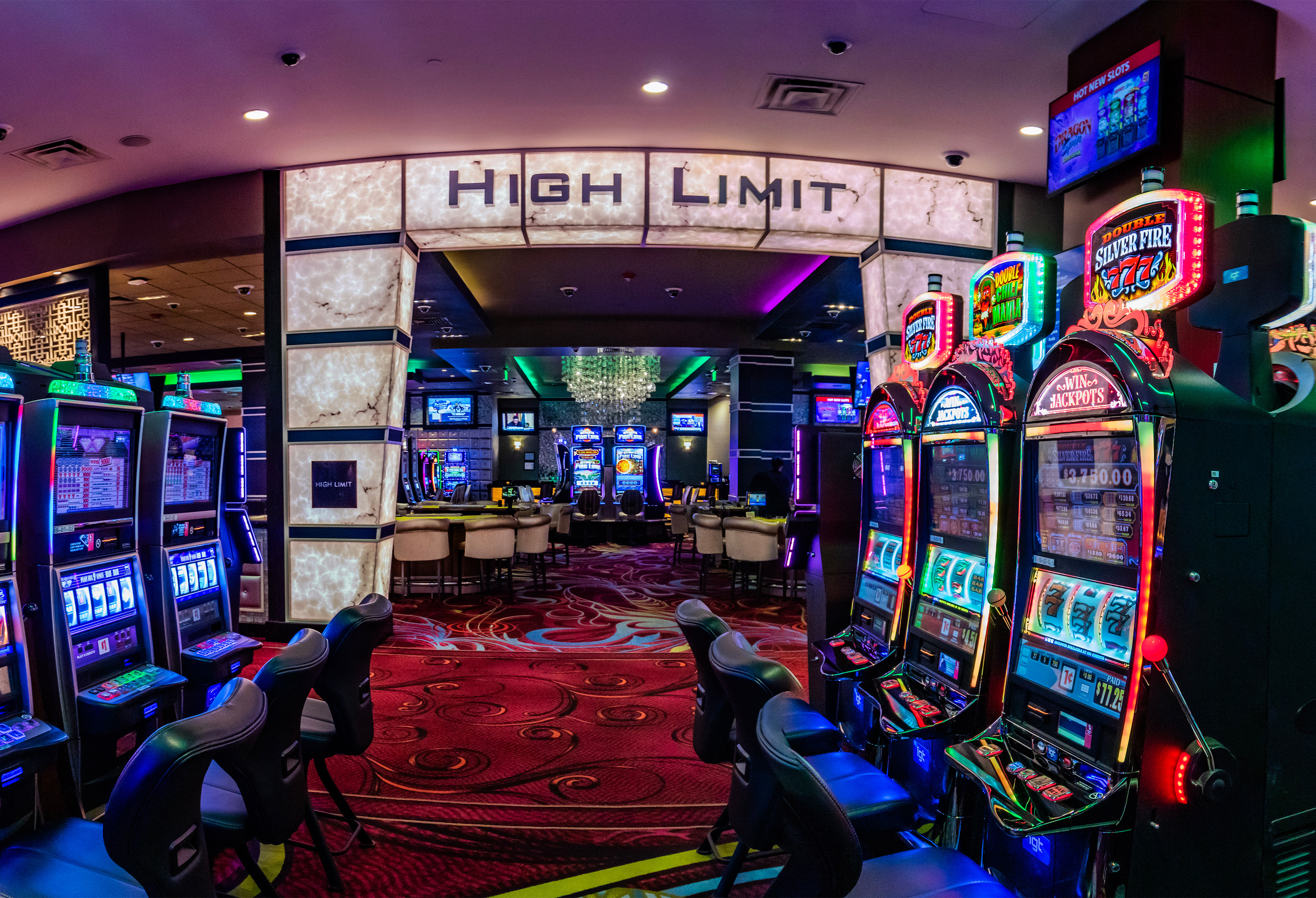 High Limit Room Entrance