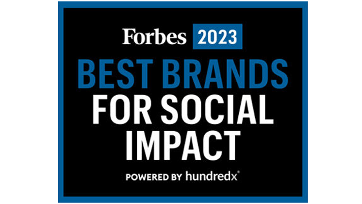 Forbes Best Brands for Social Impact