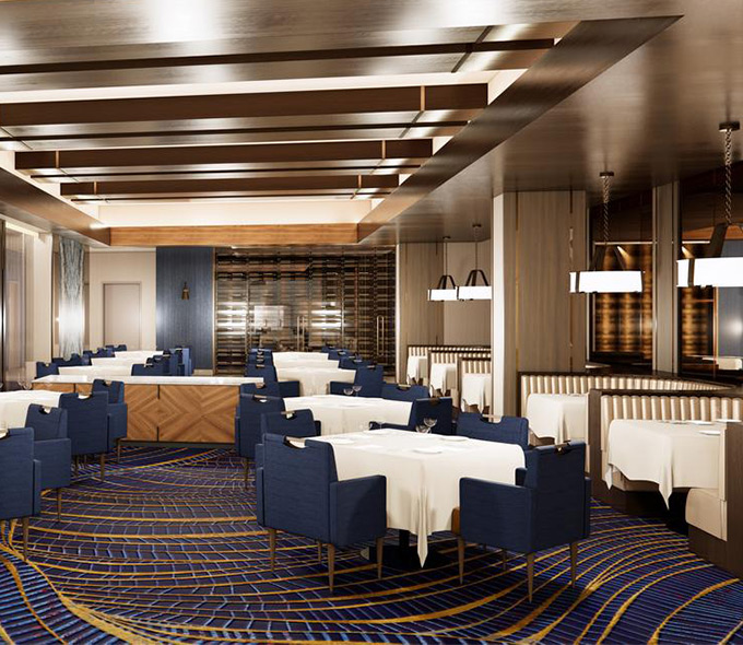 Steakhouse rendering at Hard Rock Hotel & Casino Ottawa
