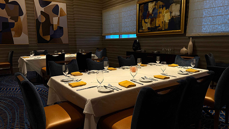 Council Oak Steaks & Seafood Private Dining Room 