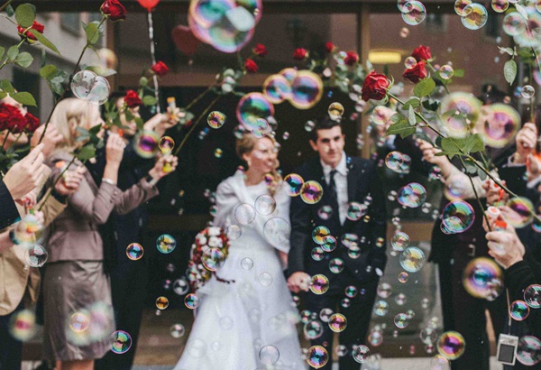 Wedding Bride and Groom
