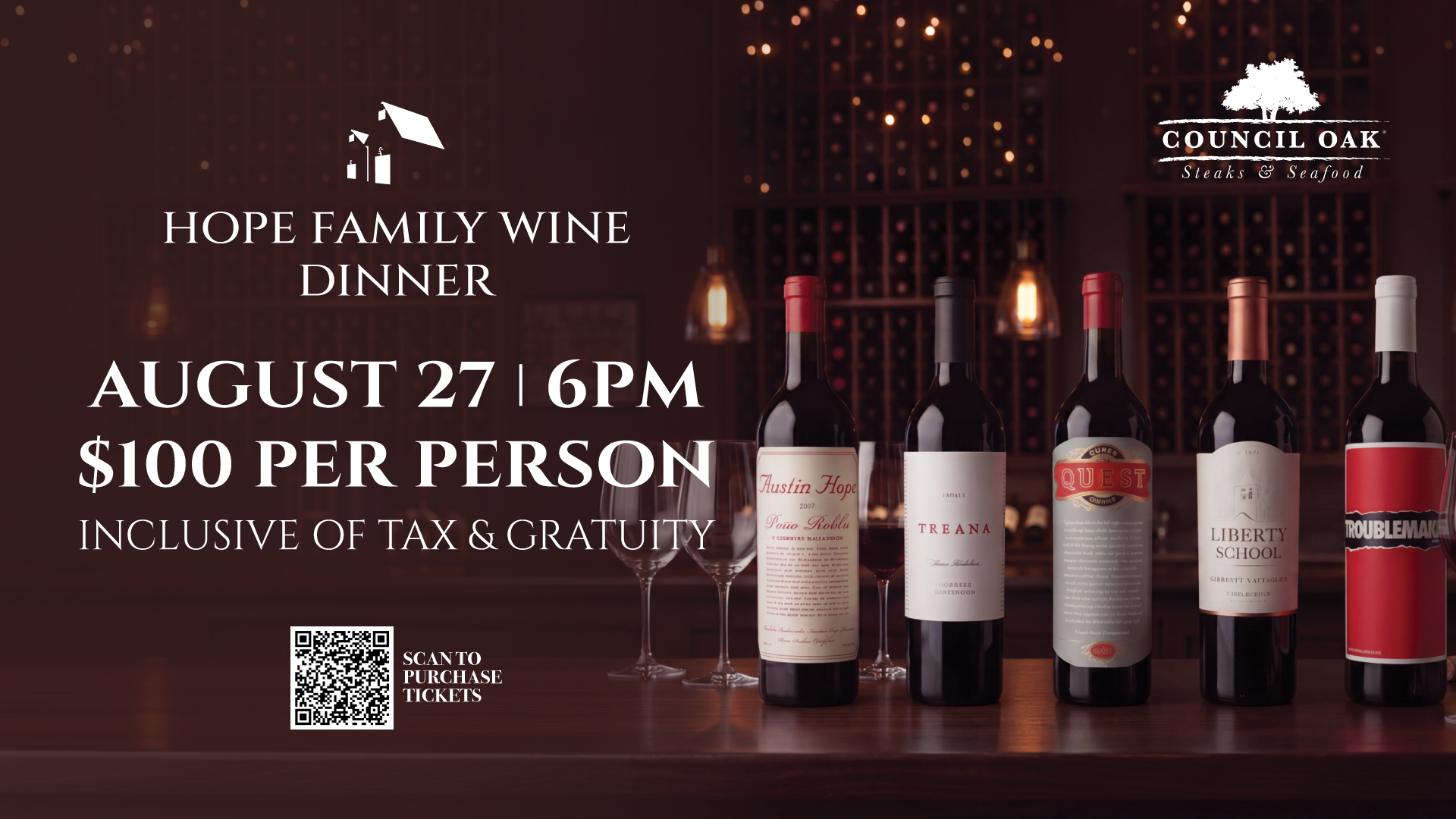 Willamette Valley Wine Dinner