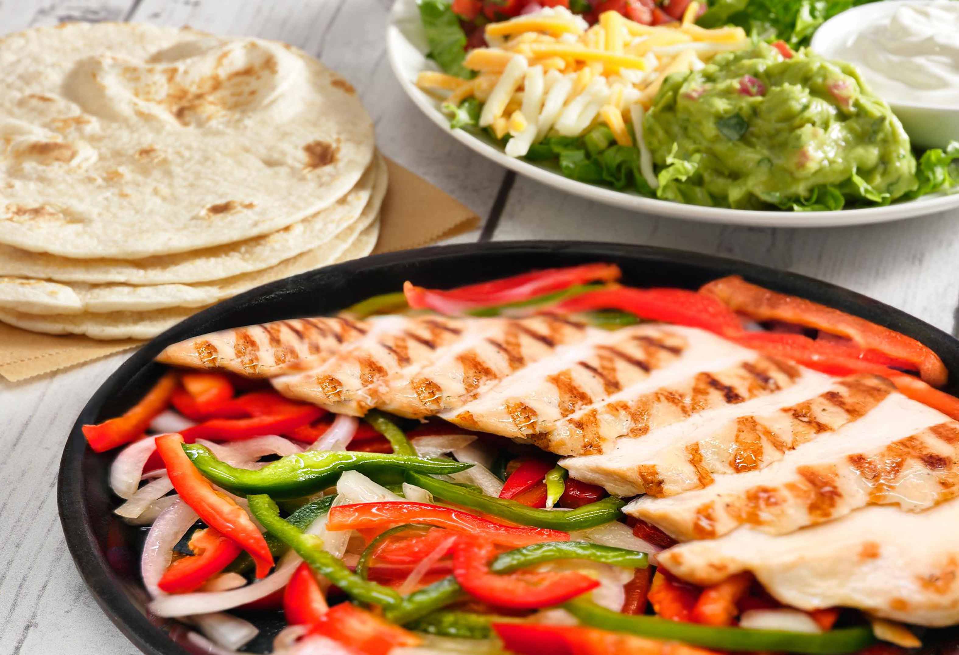 Famous Fajitas at Hard Rock Cafe 