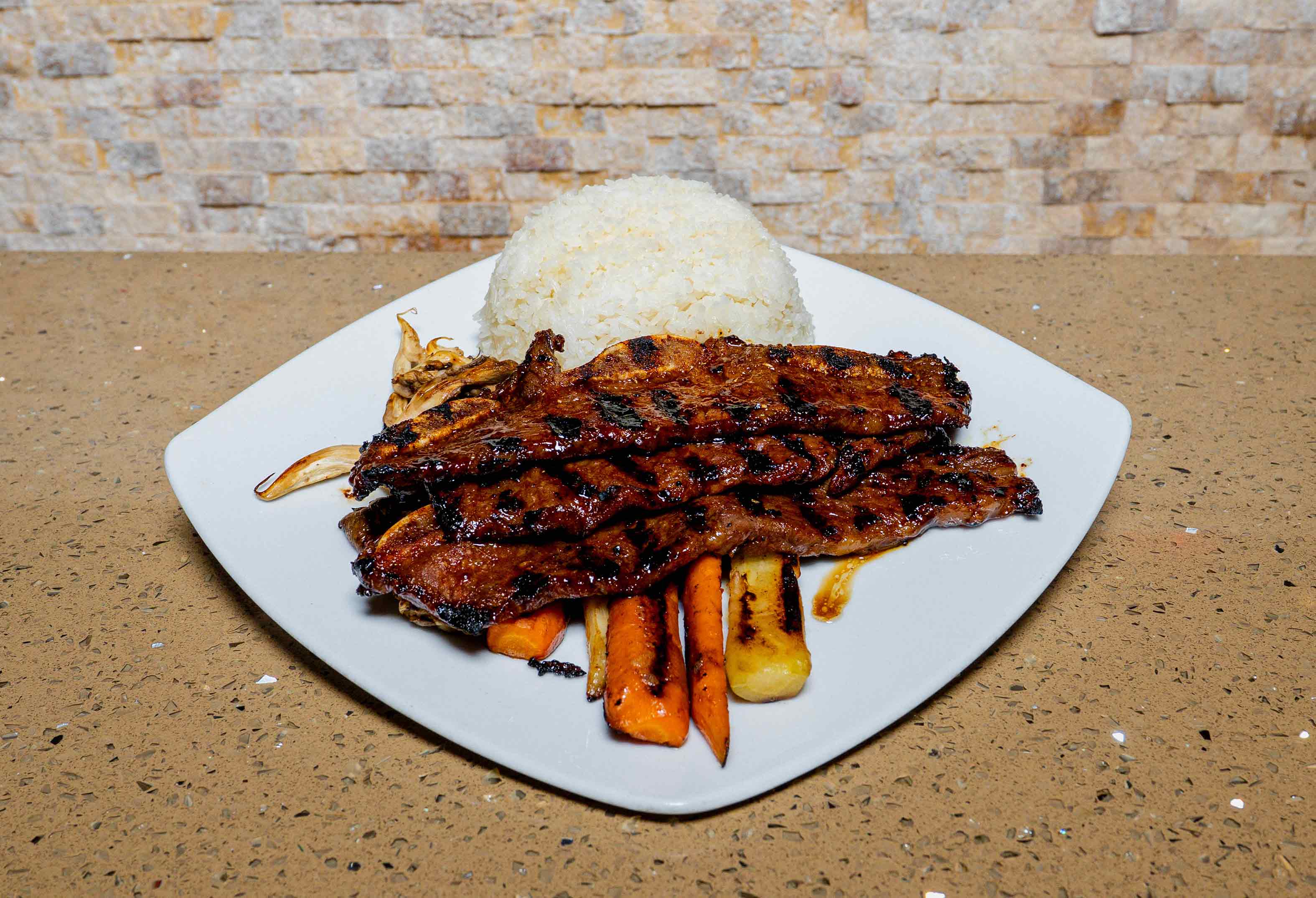 Korean Kalibi Beef at Rock 'N Raw