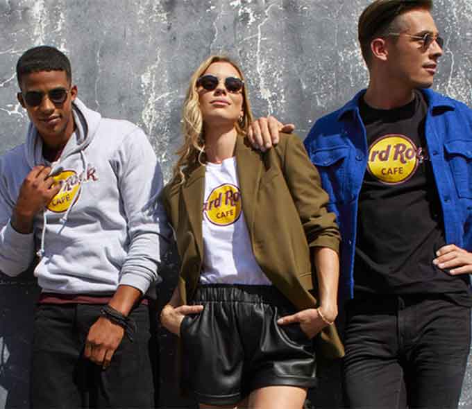 men and women wearing classic tee