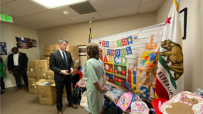 Hard Rock Casino Tejon Delivers 500 Backpacks to Support Senator Shannon Grove's District-Wide Backpack Drive