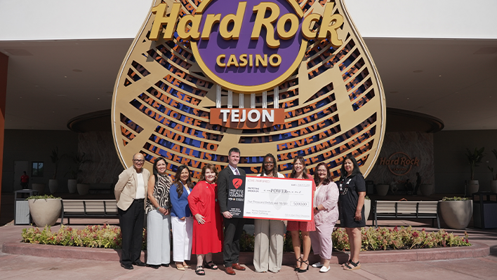 Hard Rock Casino Tejon Presents $5,000 Hard Rock Heals Foundation Grant to emPOWERment
